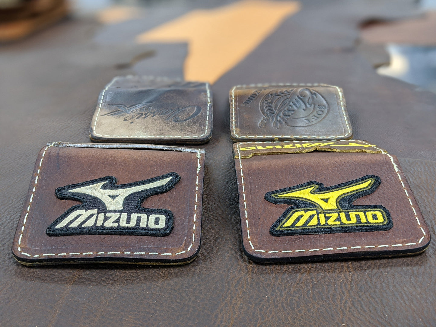 Custom Wallet Handcrafted from Your Baseball Glove