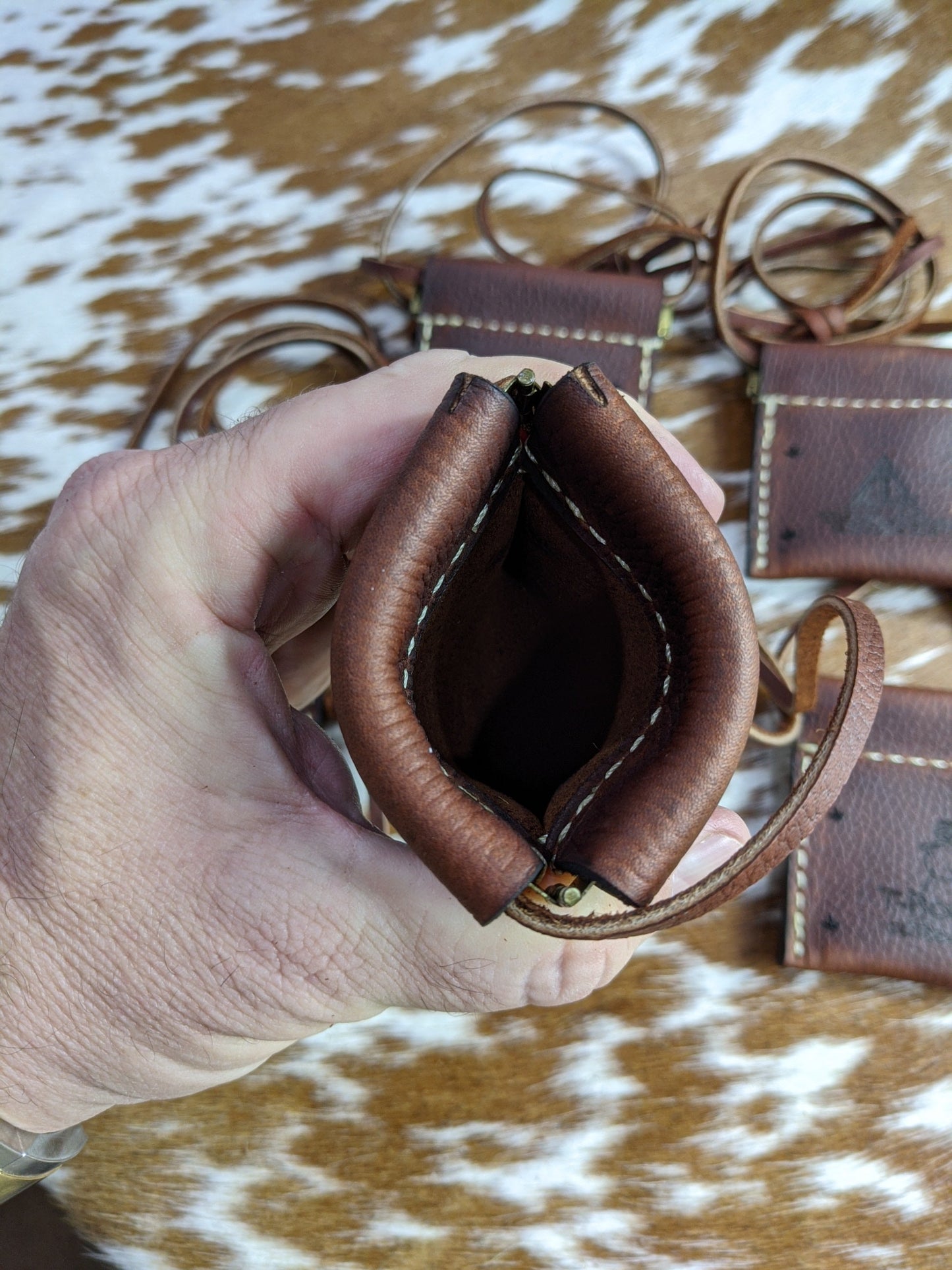 Handcrafted Premium Leather Turkey Call Pouch Holder