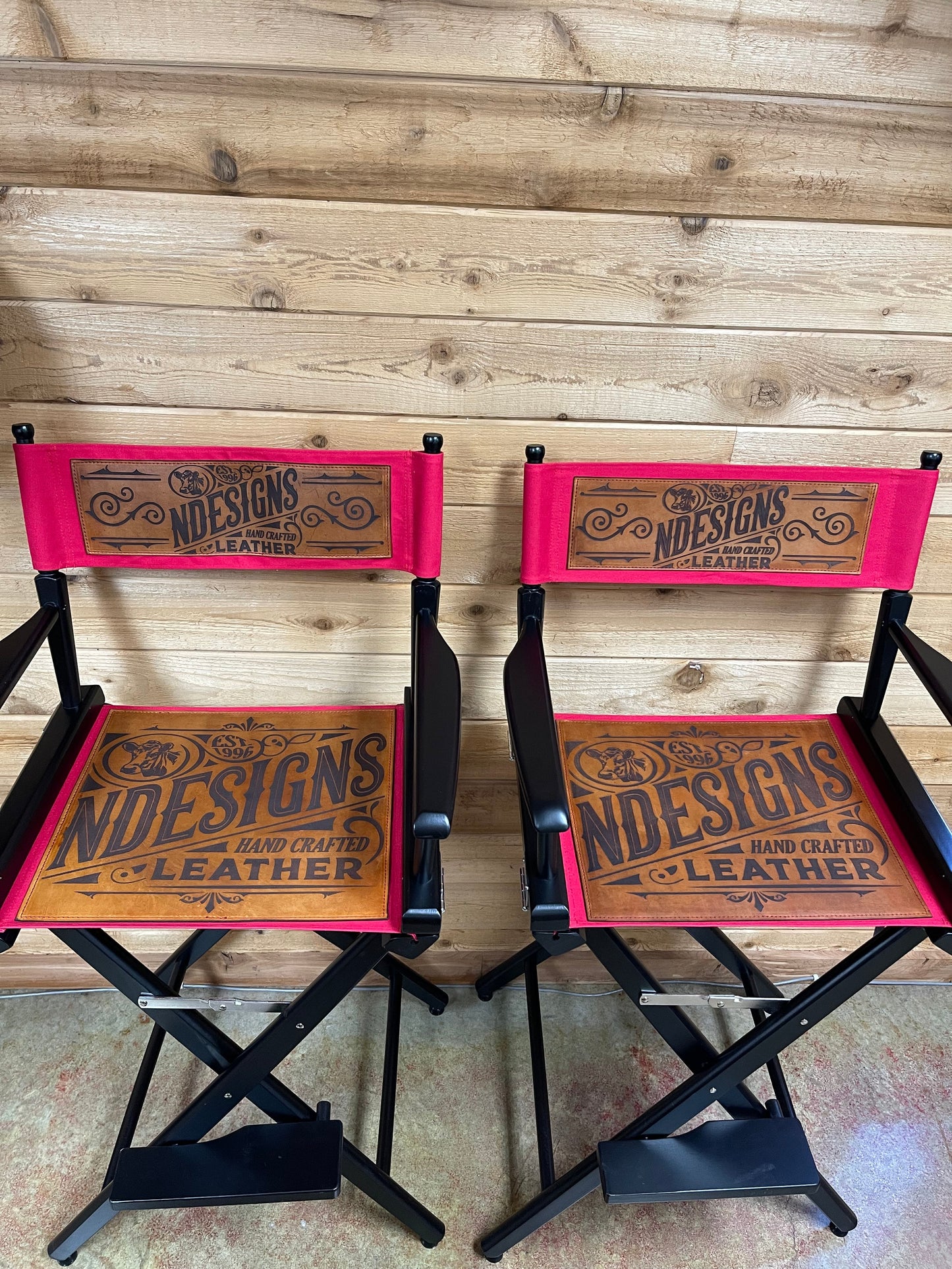 Customized Tall Director's Chair with Logo