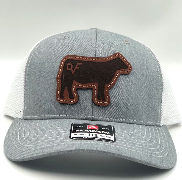 Customizable Cow Patch Trucker Hat with Logo