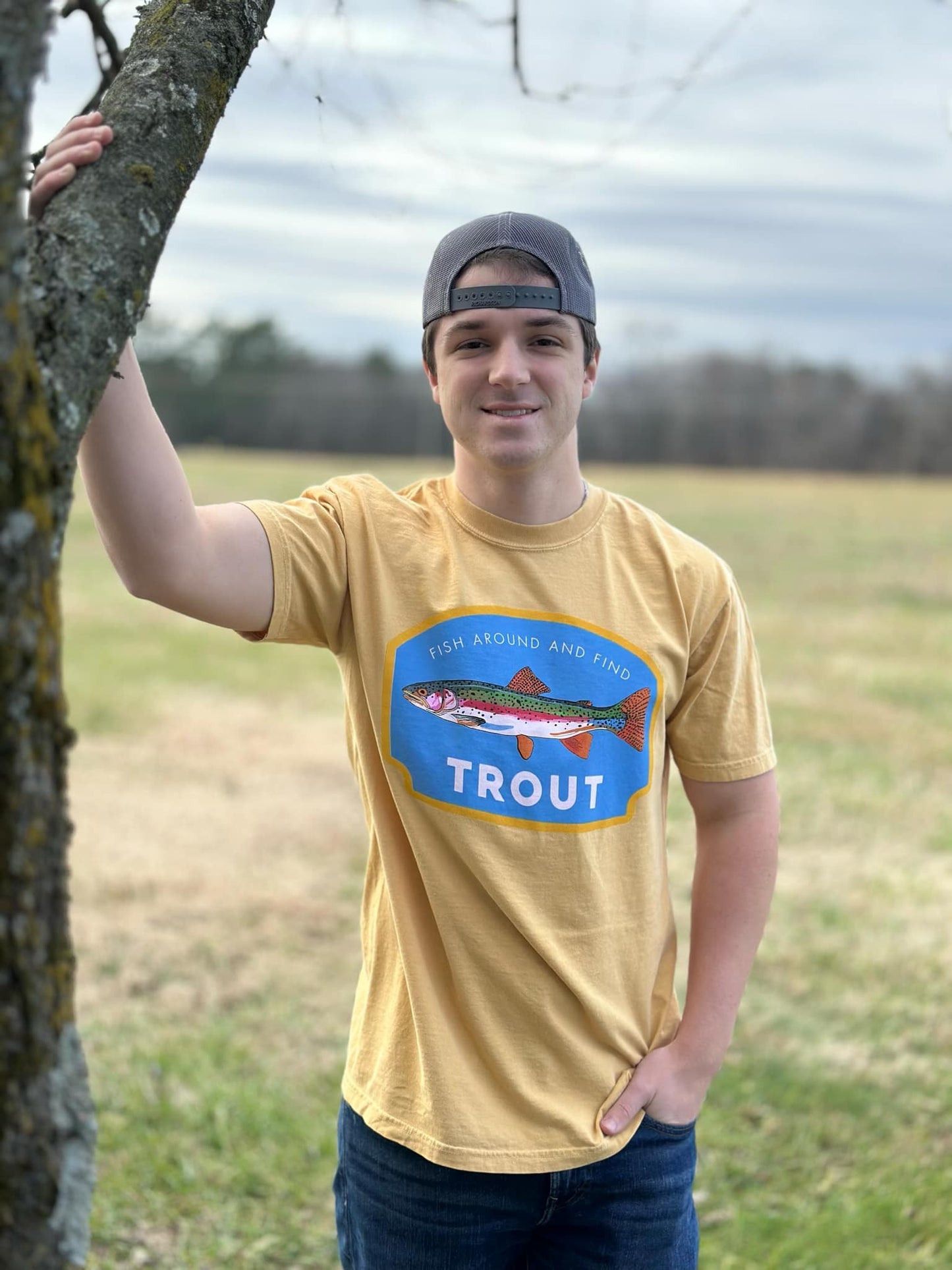 Fish Around and Find Trout #206 - ShirtGuys.com