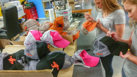 New Puff Fish Design on Hats!