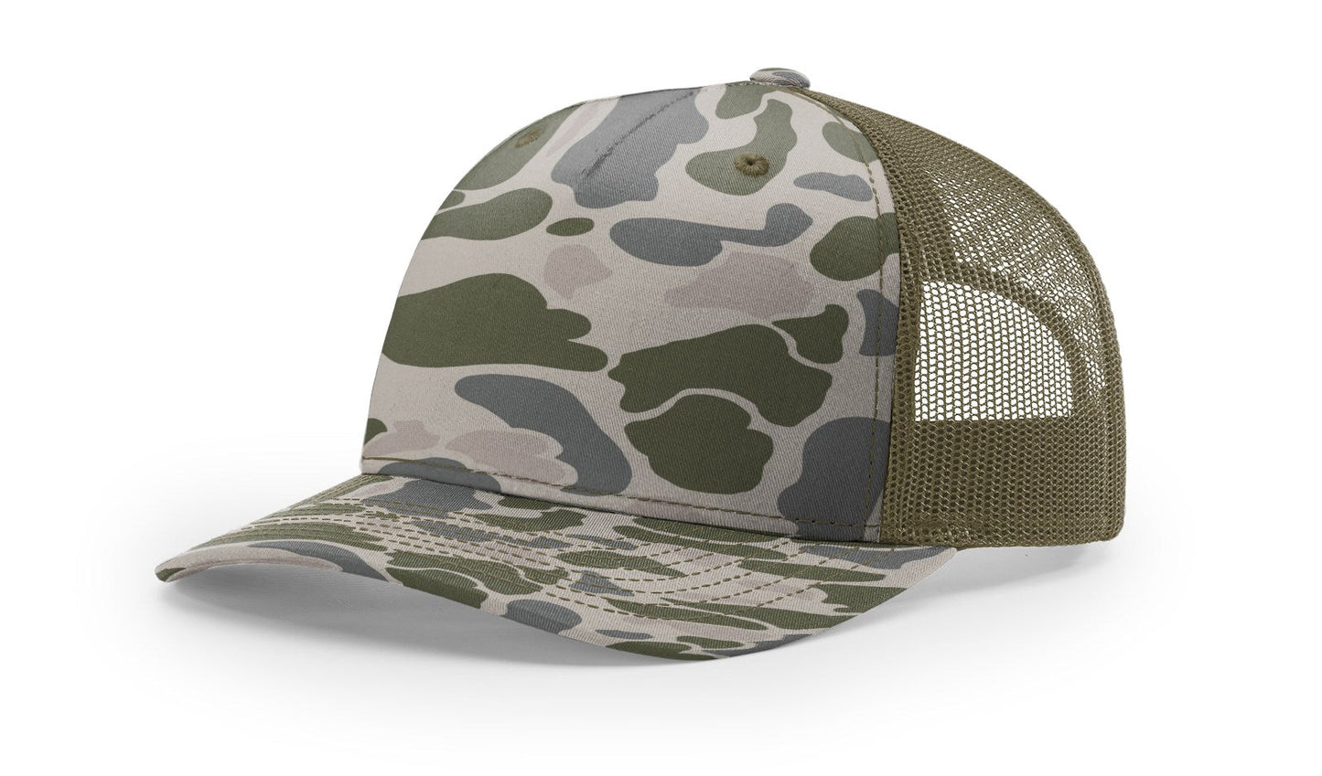 "Crush n Run" New Camo Pattern Special: 12 hats for $15 ea Special