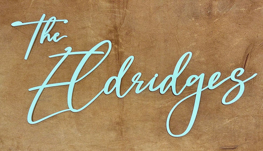 Handcrafted Personalized Laser Engraved Wooden Sign