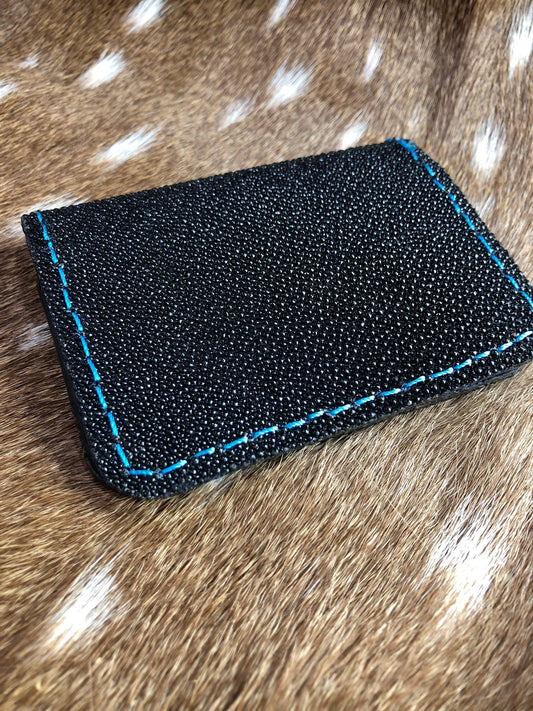 Handcrafted Premium Stingray Wallet with RFID Protection