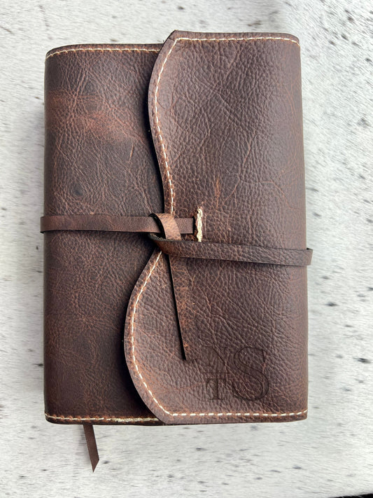 Handcrafted Personalized Premium Leather Bible Cover